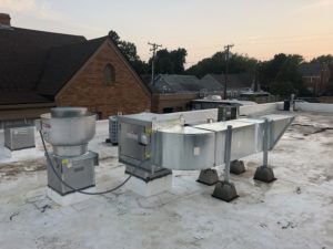 Commercial Kitchen Exhaust and Make Up Air