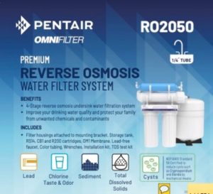 Pentair Reverse Osmosis Systems